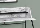 Computer Desk for Home Office Laptop with Storage Shelves, Contemporary & Modern by HouseOfZazla