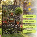 Metal Privacy Screens 3.3Ft x 6Ft Outdoor and Indoor Divider by HouseOfZazla