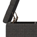 Harrison - Upholstered Coffee Table Storage Ottoman by Unique Piece Furniture