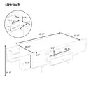 Modern Rectangle Coffee Table With Four Drawers by HouseOfZazla