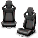 2PC Universal Bucket Racing Seats