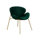 2 Chair/ 1 Carton Lounge Chair, Bedroom Vanity Chair for Home, Office, and Dining (6 Colors)