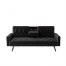 1730 Sofa Bed Armrest with Nail Head Trim