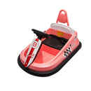 6V Kids Ride on Electric Go Kart Bumper Car W/Parents Remote Control,Three Speed Adjustable,LED Lights,Horn,Bluetooth,Player&360Spin,Vehicle body with Anti-collision padding for 18m+.