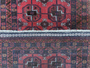 3 X 5 Vintage Handmade Tribal Wool Rug Balouchi Rug Afghan Rug Red Beige Nice