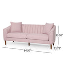 Contemporary 3 Seater Sofa With Accents by HouseOfZazla