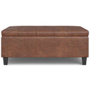 Harrison - Upholstered Coffee Table Storage Ottoman by Unique Piece Furniture