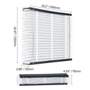 Air Filters MERV 13 Electrostatic Pleated HVAC Furnace Filter 4-Pack 20 x 25 x 4 by HouseOfZazla