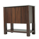 Modern Bathroom Vanity With Rectangle Ceramic Sink, Soft Closing Doors by HouseOfZazla