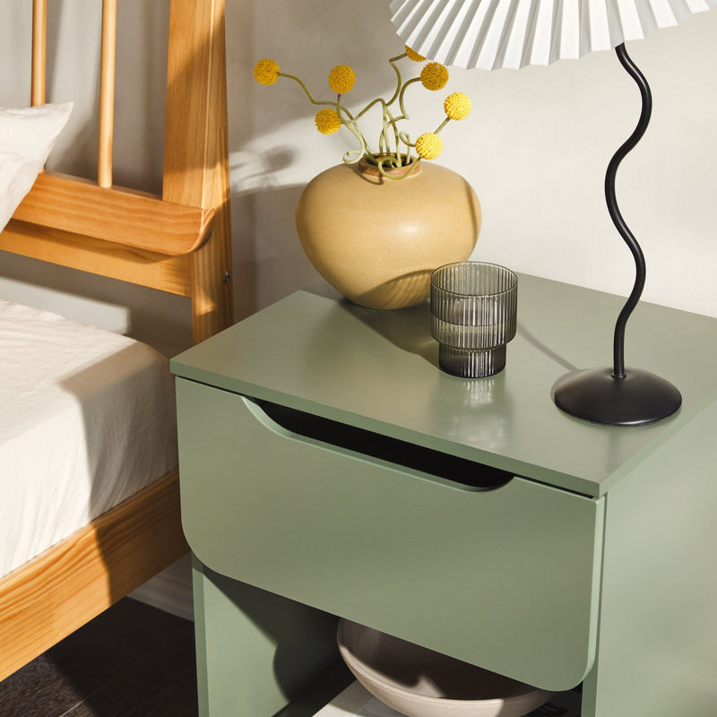 Domm Modern 1-Drawer Nightstand