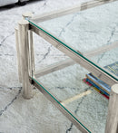 C013A-LEG-Silver,  Silver Stainless Steel