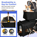 Double Pet Stroller for Small and Medium Dogs and Cats by HouseOfZazla