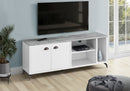 Contemporary TV Stand Console with Storage Cabinet by HouseOfZazla