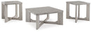 Garnilly - Occasional Table Set (Set of 3) - Whitewash