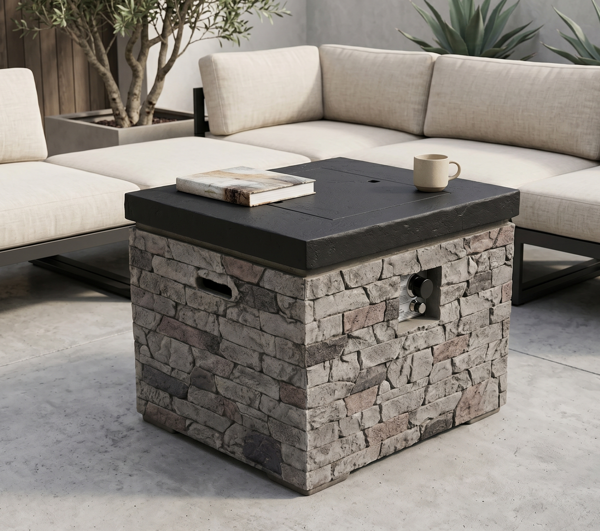 32-Inch Outdoor Fire Pit Table, photo 9 of 10