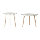 Nature-Inspired Side Tables (Set of 2) by HouseOfZazla