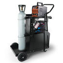 Welding Cart, 2-Tier Heavy Duty Welder Cart with Lockable Cabinet by HouseOfZazla