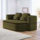 2 In 1 Foldable Sofa Bed With Multi Functional Blanket, Floor Lounge Sofa by HouseOfZazla