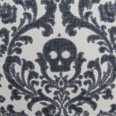 Baroque Skull Throw Pillow