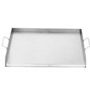 36x22 in Flat Top Griddle Stainless Steel Universal BBQ Grill Pan Cookware by HouseOfZazla