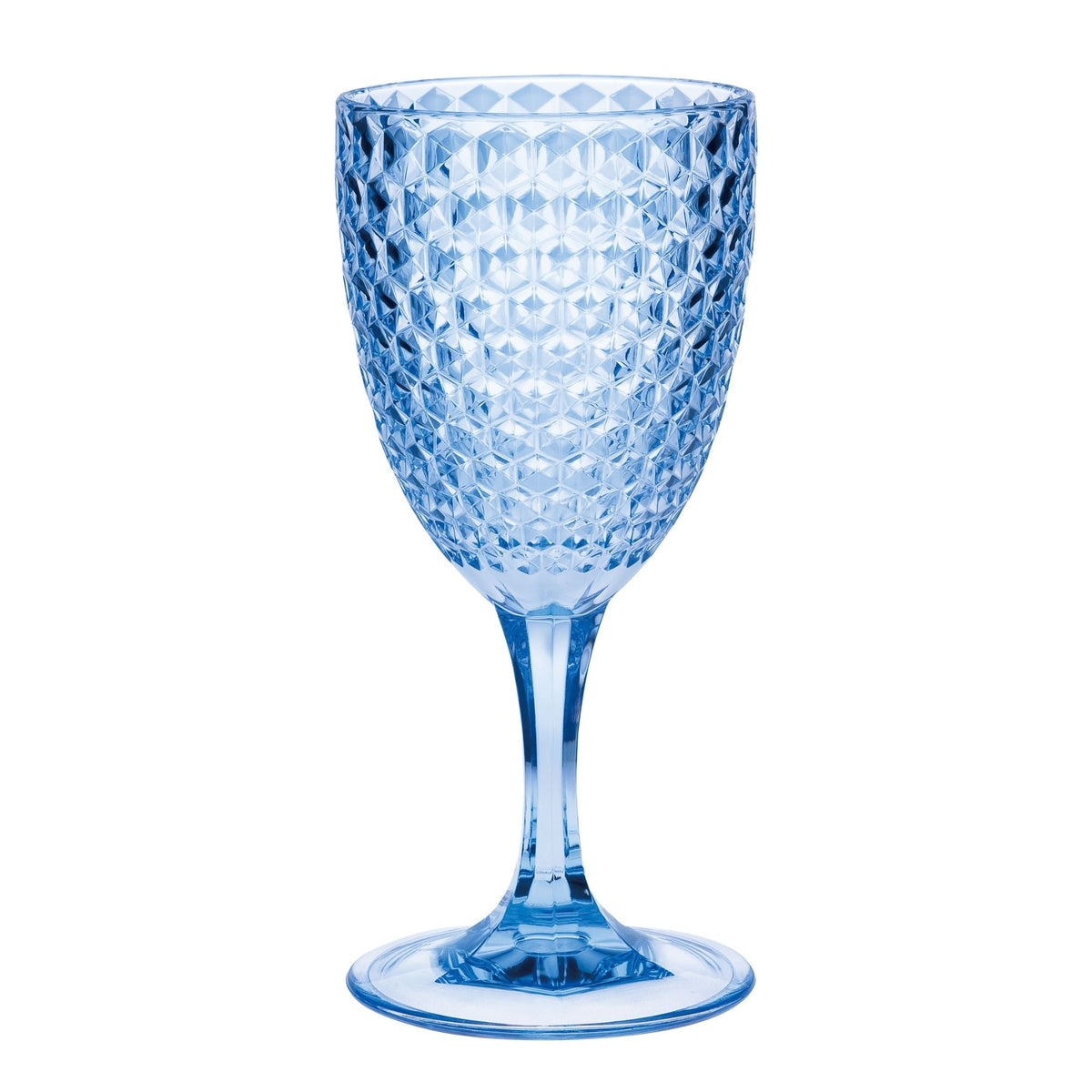 Diamond Cut Plastic Wine Glasses (Set of 4), photo 3 of 18