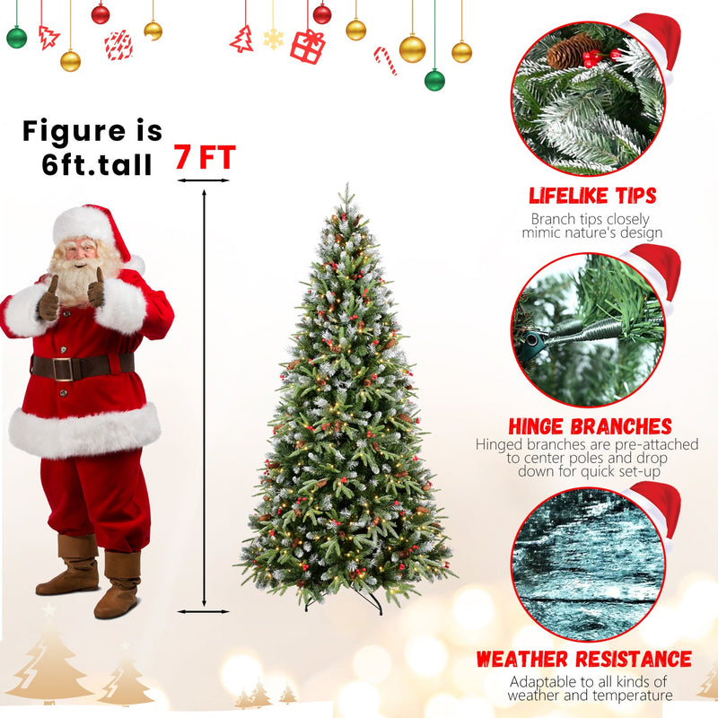 5FT Christmas Tree with 250 Warm Lights, photo 10 of 10