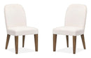 Westbourne - Upholstered Host Chair (Set of 2) - Dark Umber by Unique Piece Furniture