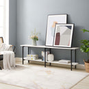 Celine - 2 Shelf Console Table by HouseOfZazla
