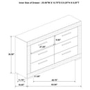 Pierce - 6 Drawer Dresser Cabinet