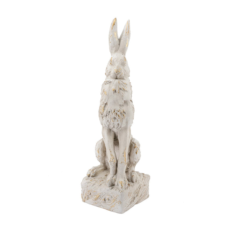 Large Magnesium Sitting Rabbit Figurine, photo 2 of 10