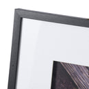 Rope Wall Art With Frame, Wall Decor For Living Room (Set of 3) - White / Black by HouseOfZazla