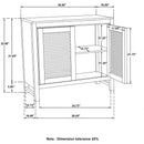 Henley - 2 Door Accent Cabinet - Natural