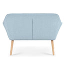 50" width Loveseat sofa - Ergonomic with pillow