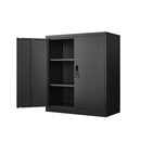 Metal Storage Cabinet With Locking Doors And Adjustable Shelf, Folding Filing Storage Cabinet, Folding Storage Locker Cabinet For Home Office, School, Garage by HouseOfZazla