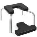 Yoga Iron Headstand Bench with PVC Pads for Family Gym-Black by LJGDeals