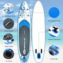 11-Feet Inflatable Paddle Board with Carry Bag by LJGDeals