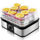 5 Tray Temperature Control Fruit Vegetable Dryer by LJGDeals