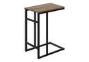 Accent Table, C-Shaped, Contemporary & Modern, Versatile Use by HouseOfZazla