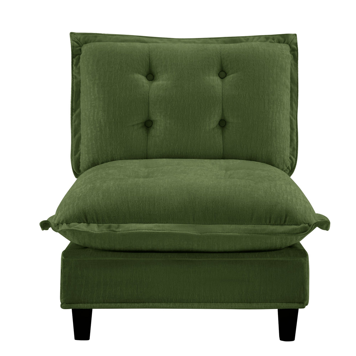 73 Armless Sofa Chenille, photo 10 of 10