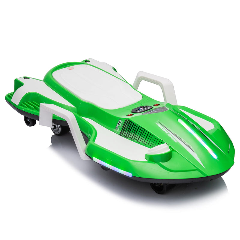 24V Kids Ride On Electric scooter w/ helmet knee pads,24v ride on toy for kids,Spray function,2WD 400w wheel-hub motor,5.59-6.84MPH,Gravity Steering,Use for 1-2 hours,Exercise your child age 6+.