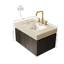 MURI 30" Bathroom Vanity & Sink by HouseOfZazla