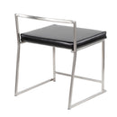 Fuji - Contemporary Stackable Dining Chair (Set of 2) by HouseOfZazla