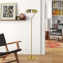 Spectra - Tall Corner Floor Lamp For Living Room - Gold by HouseOfZazla