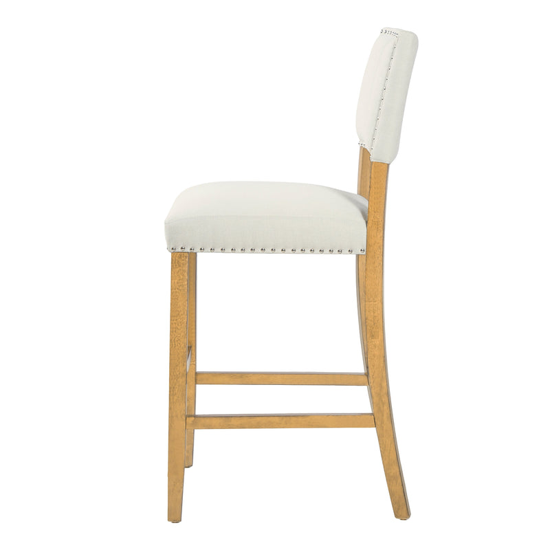 Barstools With Rivet Decoration - Set of 2, photo 6 of 10