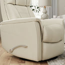 Bentley - Swivel Glider Recliner With Manual Adjustable Headrest & Footrest by HouseOfZazla