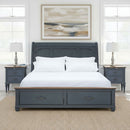 Sleigh Bed & USB Ports by HouseOfZazla