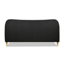 Roman - Curved Headboard Upholstered Platform Bed by Unique Piece Furniture
