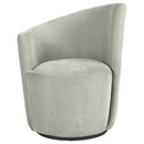 Kaylie - Upholstered Swivel Chair by HouseOfZazla