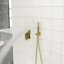 Dual Shower Head 10" Wall Mounted Square Shower System by HouseOfZazla
