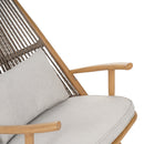Matched Set of 2 Iron Rocking Chairs with Maple Finish